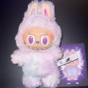 POP MART Big Into Energy Labubu- Vinyl Plush Pendant Figures- Luck Labubu